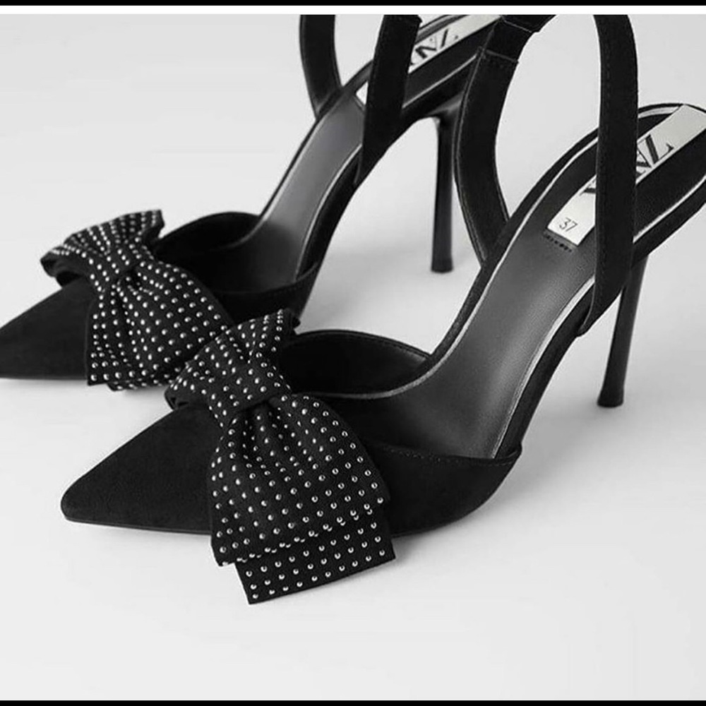 COPY - ZARA Bow Pumps